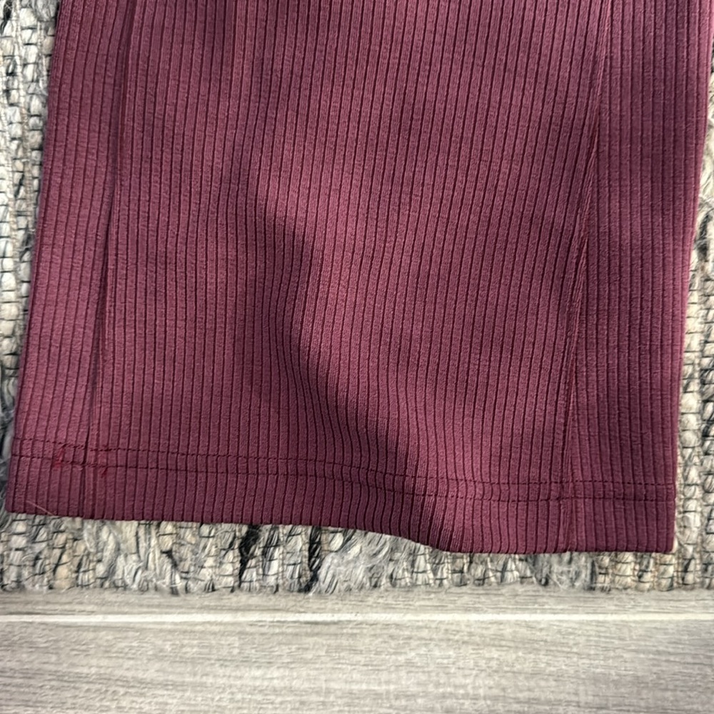 NWT Ribbed Softstreme Flared Pant (Regular) - Garnet - Picture 11 of 11